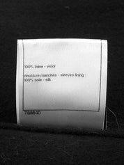 Sports Line CC Mark Button Coat, Charcoal Gray