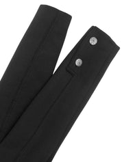 Sports Line CC Mark Button Coat, Charcoal Gray