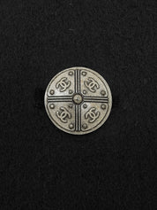 Sports Line CC Mark Button Coat, Charcoal Gray