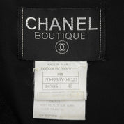 1995 CC mark button short sleeve jacket #40 black