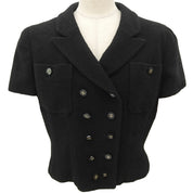 1995 CC mark button short sleeve jacket #40 black