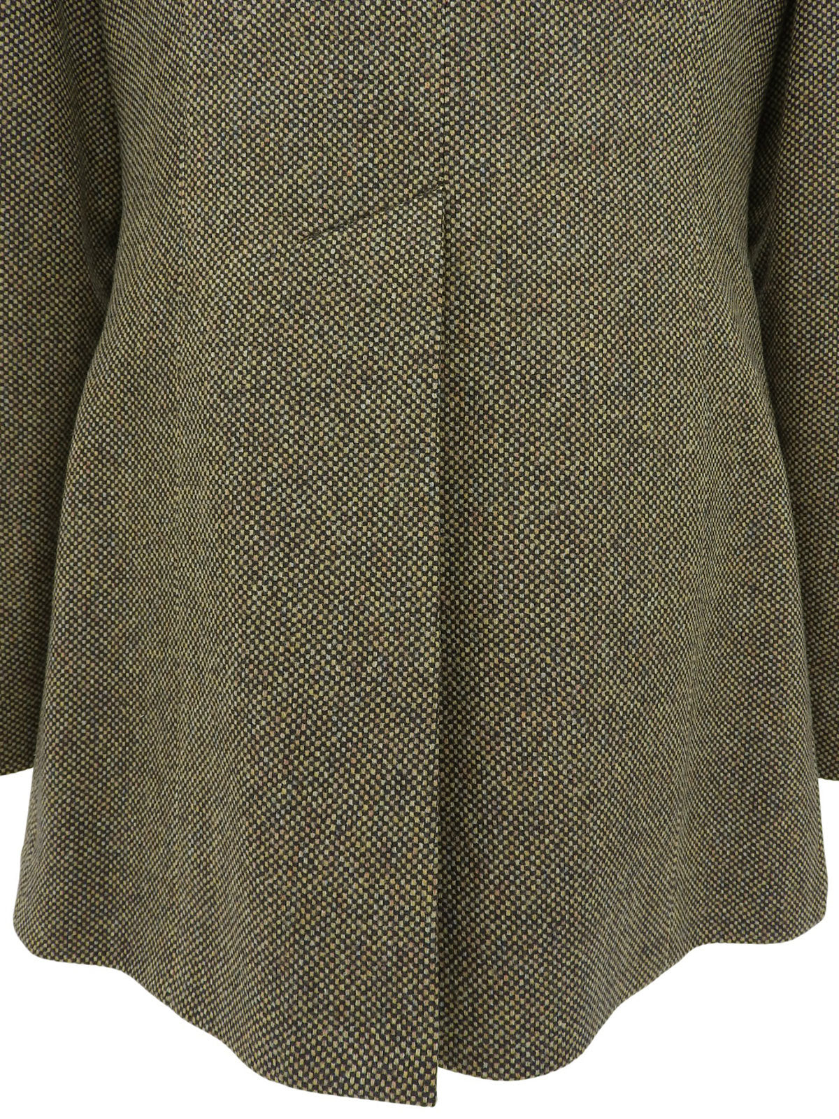 ウールロゴボタンジャケット ベージュ/マルチ