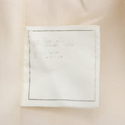 1996 Bicolor CC Mark Button Jacket #40 Ivory