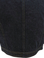 Denim CC Mark Button Vest Indigo
