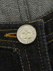 Denim CC Mark Button Vest Indigo