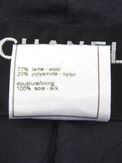 2001 Tweed CC Mark Button Jacket Blue/Gray