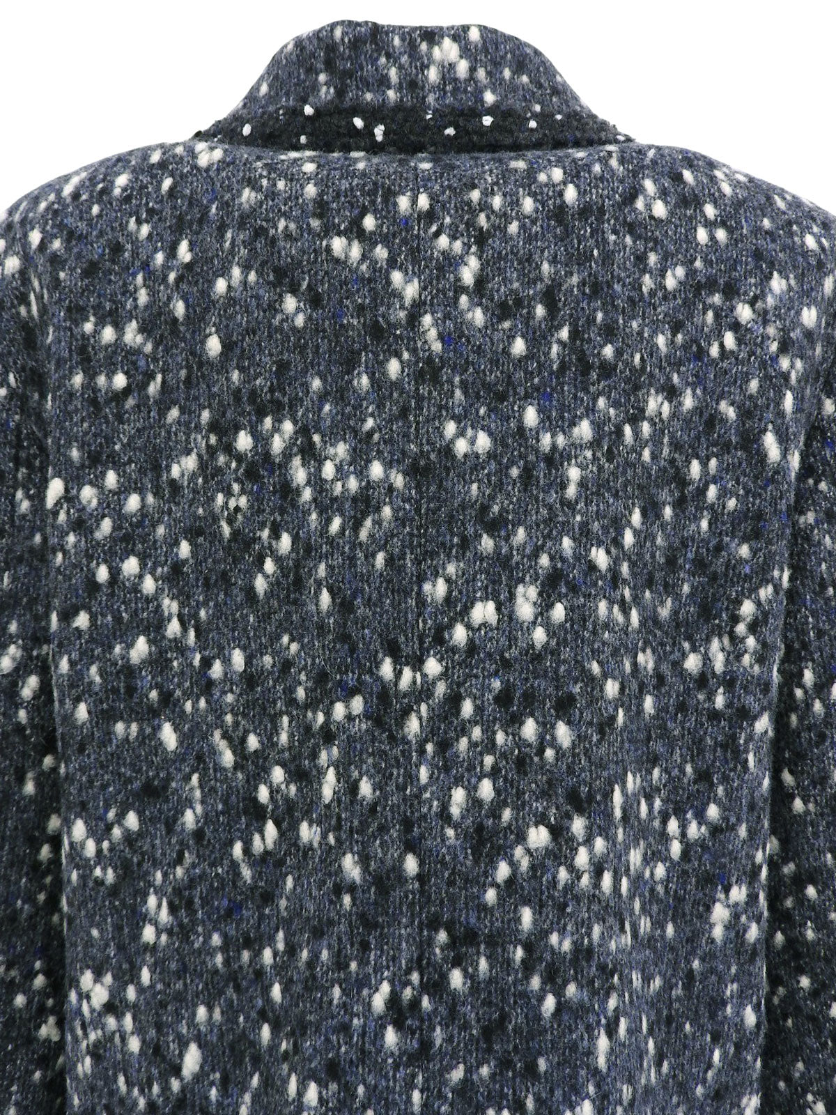 2001 Tweed CC Mark Button Jacket Blue/Gray