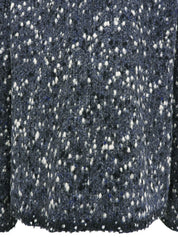 2001 Tweed CC Mark Button Jacket Blue/Gray