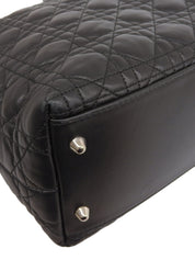 カナージュステッチトートバッグ ブラック