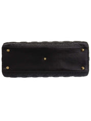 Lady Dior Cannage Stitch 两用包 L 黑色