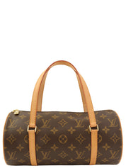 2004年帆布Monogram Papillon 26棕色