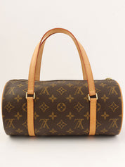 2004年帆布Monogram Papillon 26棕色