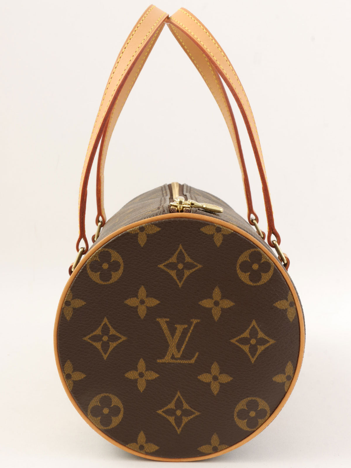 2004年帆布Monogram Papillon 26棕色