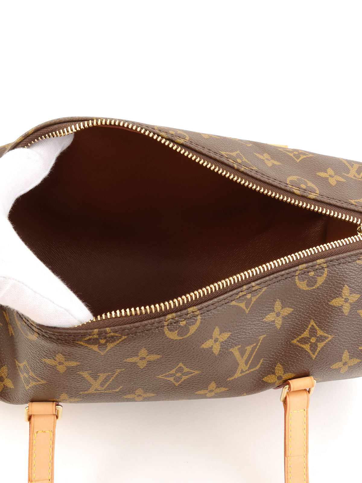 2004年帆布Monogram Papillon 26棕色