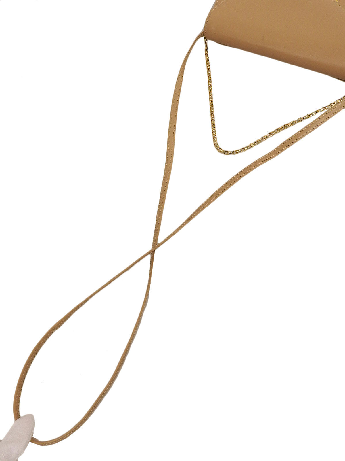 Logo Plate 2-Way Bag Beige