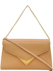 Logo Plate 2-Way Bag Beige