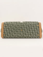 トロッターパターントートバッグ カーキ/ベージュ