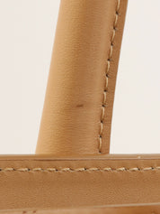 トロッターパターントートバッグ カーキ/ベージュ