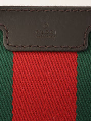 キャンバスGGパターンシェリーラインボストンバッグ ベージュ/ブラウン