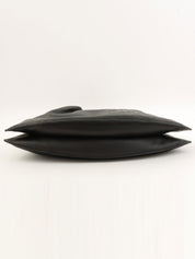 アナグラムステッチショルダーバッグ ブラック