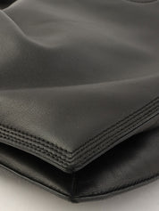 アナグラムステッチショルダーバッグ ブラック