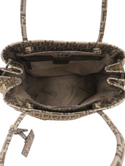FF Zucchino Pattern Tote Bag, Beige
