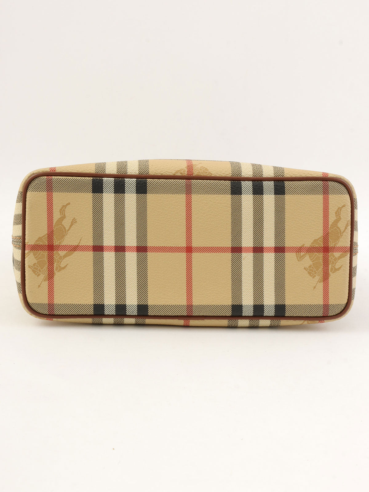 Nova Check Pattern Handbag in Beige