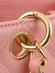 2003年鱼子酱纹PST手提包，粉色