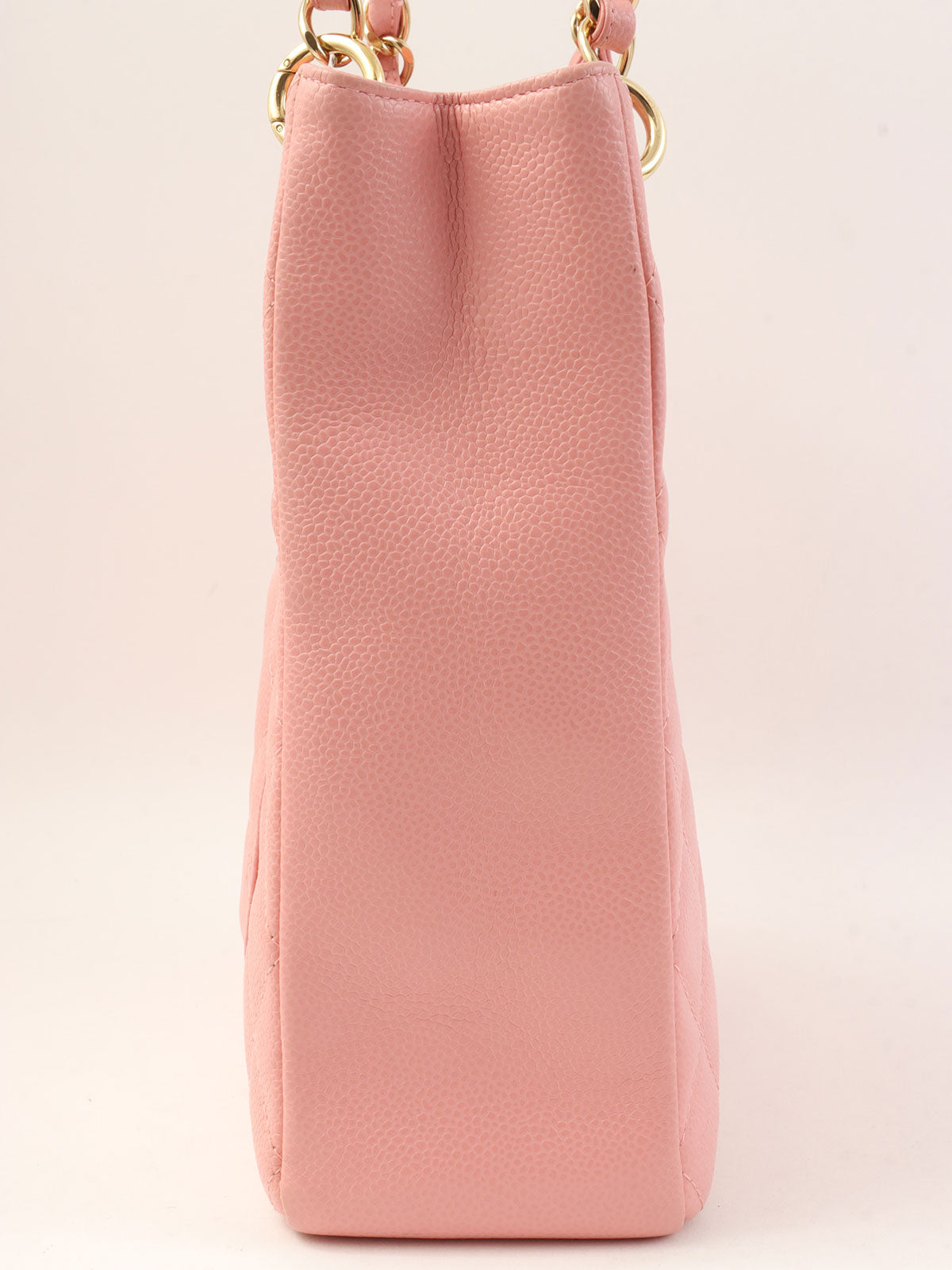 2003年鱼子酱纹PST手提包，粉色