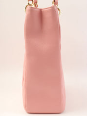 2003年鱼子酱纹PST手提包，粉色