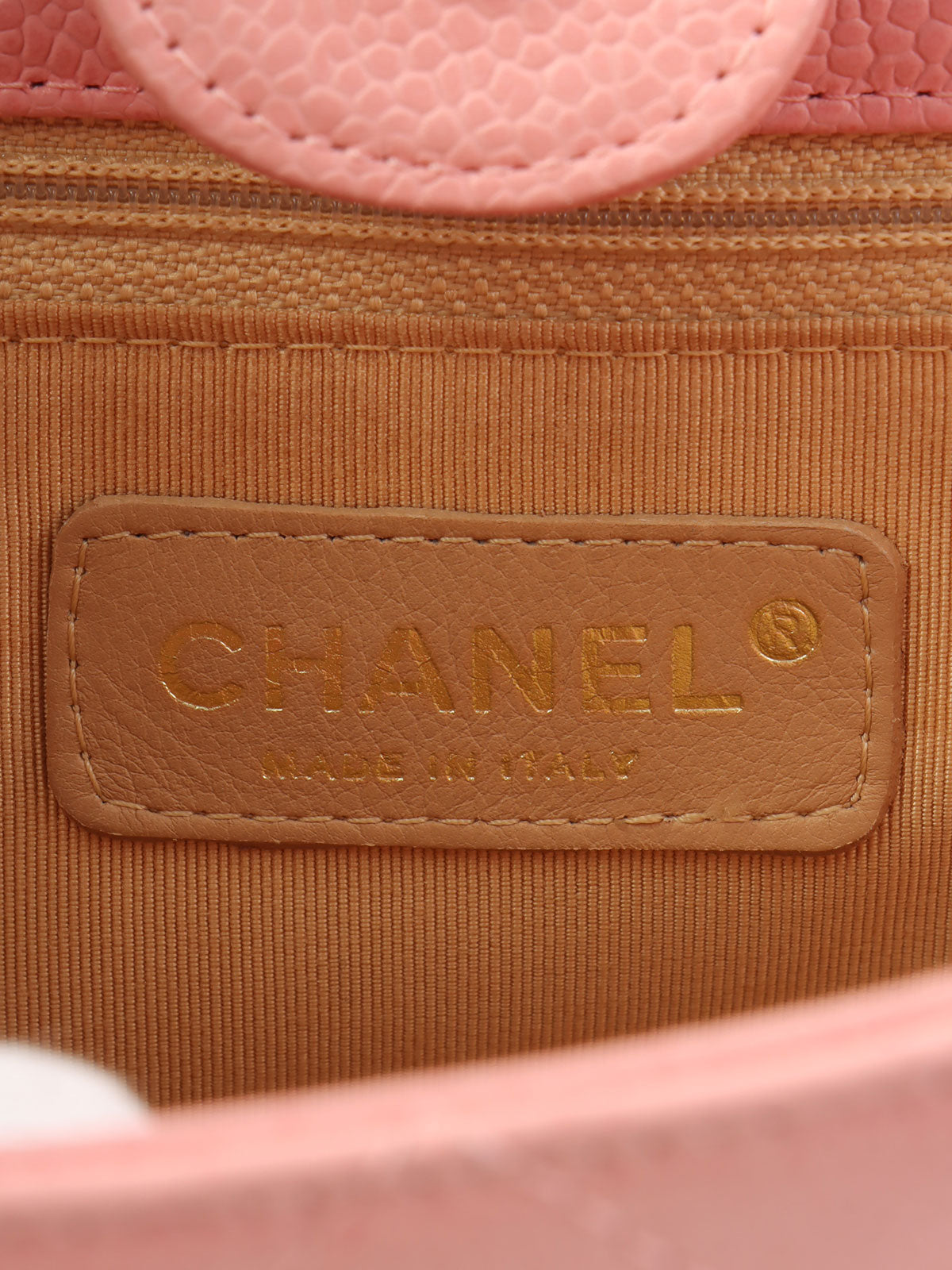 2003年鱼子酱纹PST手提包，粉色