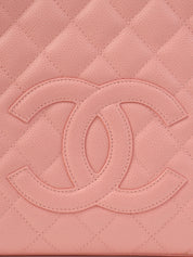 2003 Caviar Skin PST Tote Bag, Pink