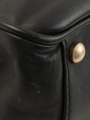 Camellia logo tote bag, black, made around 2001