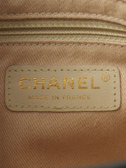 山茶花图案手提袋，黑色，约产于2001年