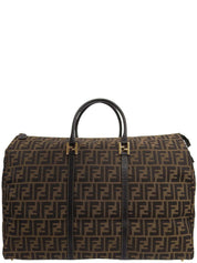 FFズッカパターンハンドバッグ ブラウン