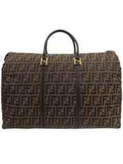 FFズッカパターンハンドバッグ ブラウン