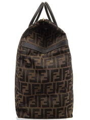 FFズッカパターンハンドバッグ ブラウン