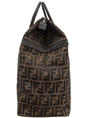 FFズッカパターンハンドバッグ ブラウン