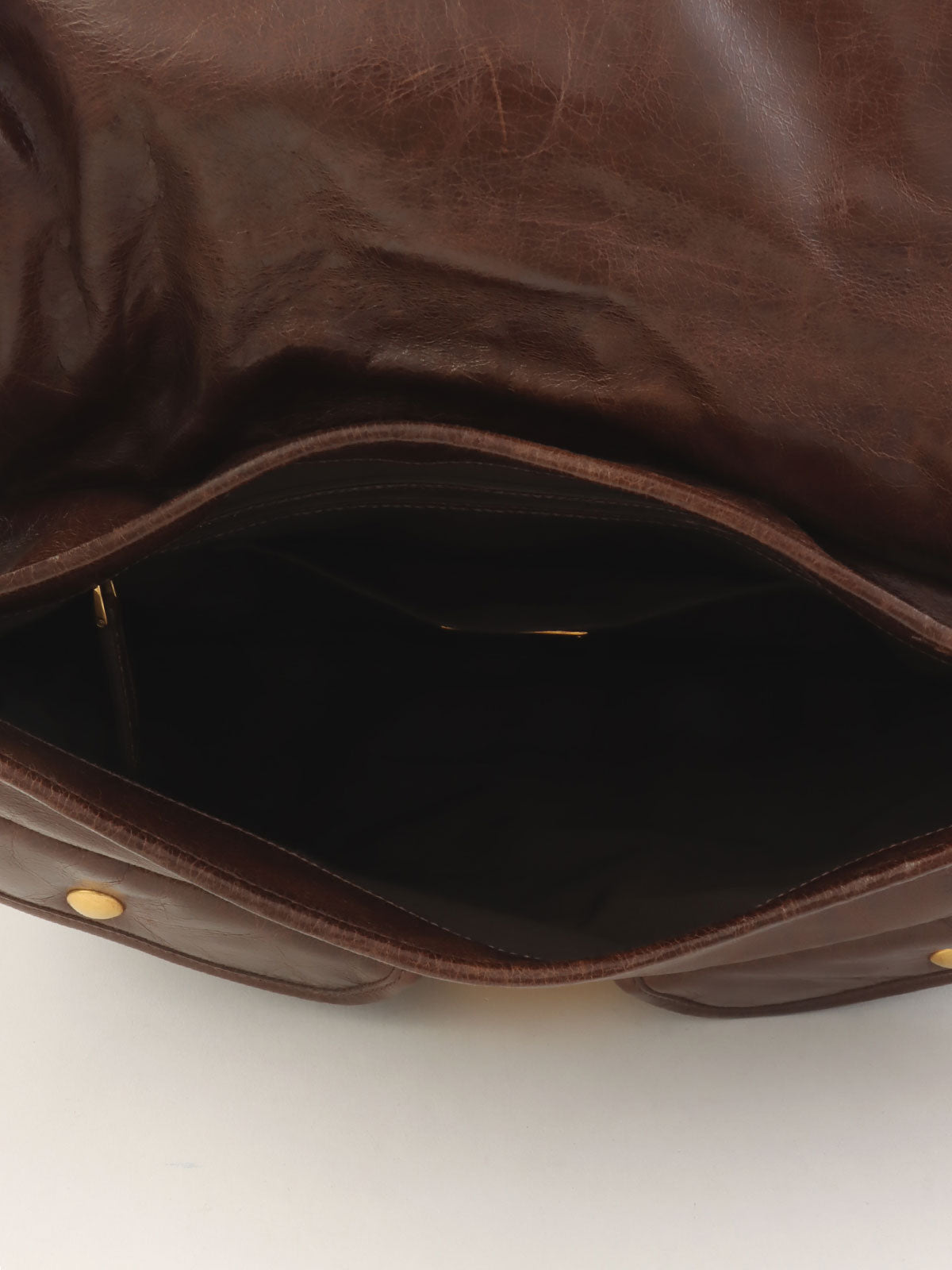 Matelasse 2-way bag, brown