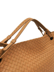 イントレチャートハンドバッグ ベージュ