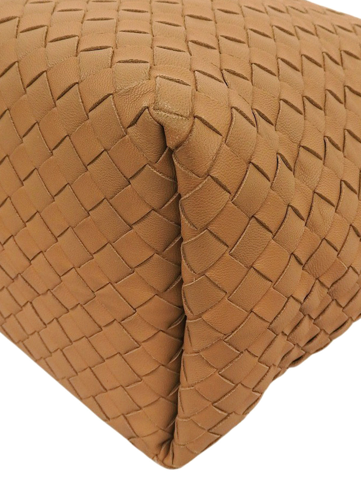 Beige Intrecciato Handbag