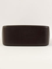 ノバチェックパターンロゴエンボスハンドバッグ ベージュ/ブラウン/マルチ