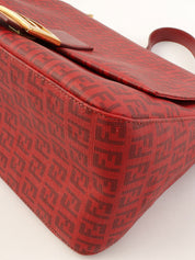 FF Zucchino Pattern Mamma Bucket Red