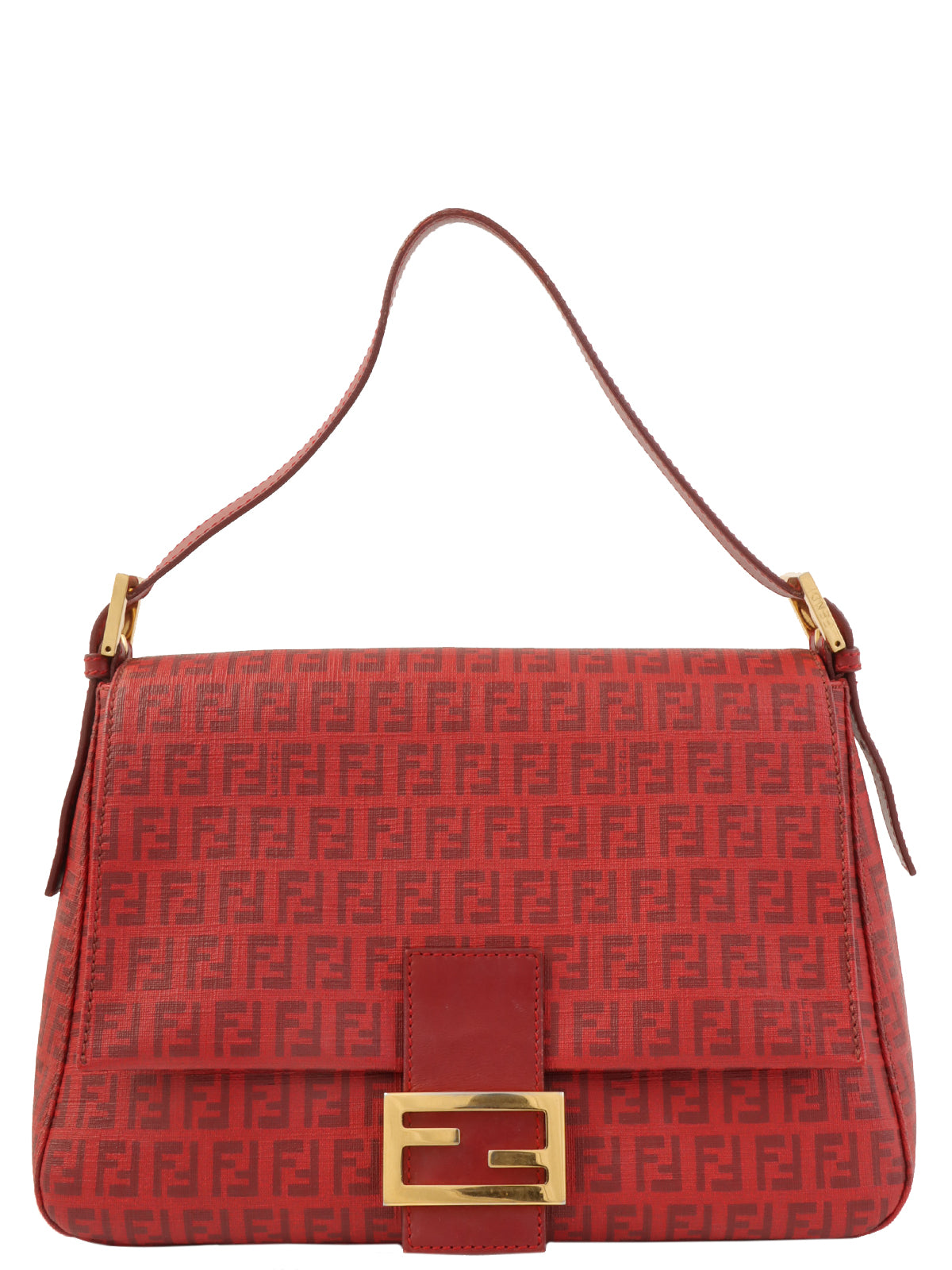 FF Zucchino Pattern Mamma Bucket Red