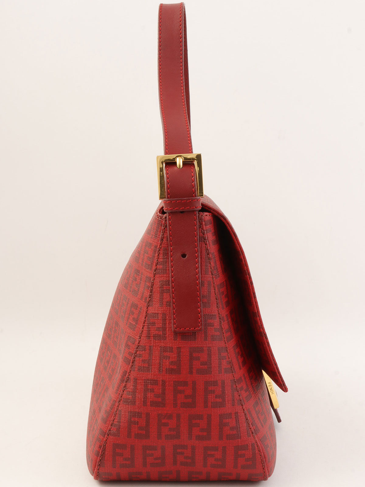 FF Zucchino Pattern Mamma Bucket Red