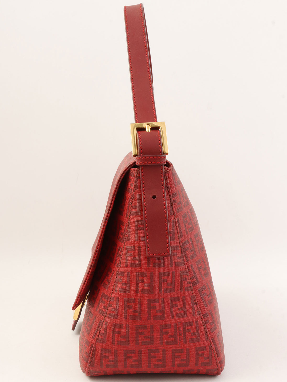 FF Zucchino Pattern Mamma Bucket Red