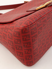 FF Zucchino Pattern Mamma Bucket Red
