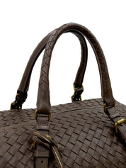 Brown Intrecciato Handbag