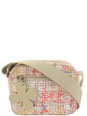 2004年頃製 クローバーチャームショルダーバッグ ベージュ/マルチ