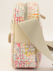 2004年頃製 クローバーチャームショルダーバッグ ベージュ/マルチ